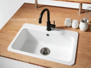 bathroom Bamboo Worktops