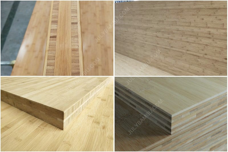 竹合板は、繊細な竹の層を重ね合わせたものです。