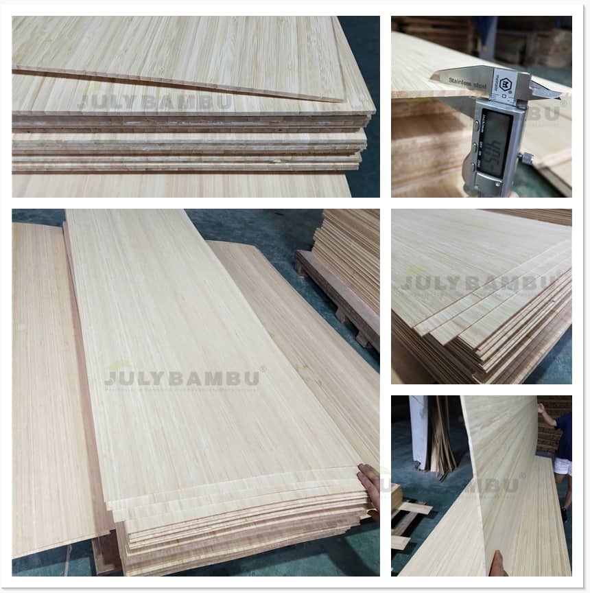 natural vertical bamboo plywood 2mm