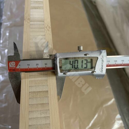 bamboo panel 40 mm carbonized vertical 3 layers