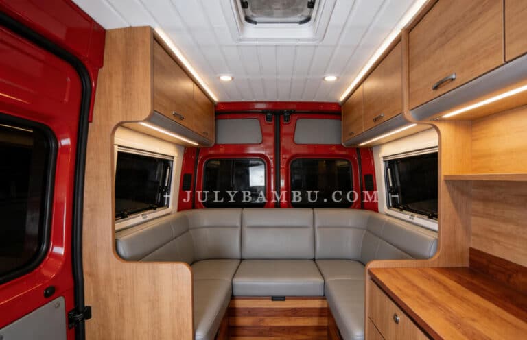 bamboo plywood the perfect choice for stylish van interiors