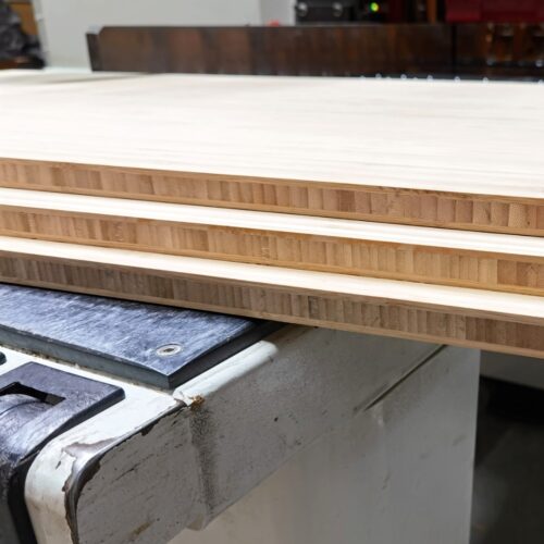 bamboo boards 19 mm 3 layers carbonized vertical length 2440 mm width 1220 mm