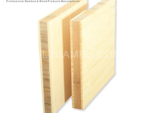 3 4インチの竹合板19 mm前面はナチュラルカラー、中間層は炭化3層スーパーマーケット向け