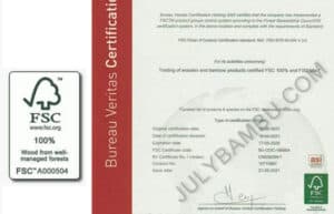 julybambu certifications