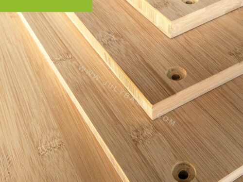 竹シート 19 mm 炭化水平 CNC 彫刻ネジ穴