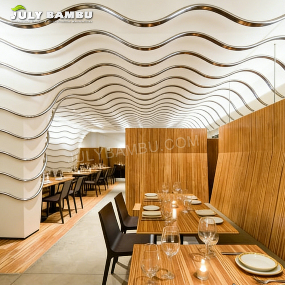bamboo sheet design restaurant(1)