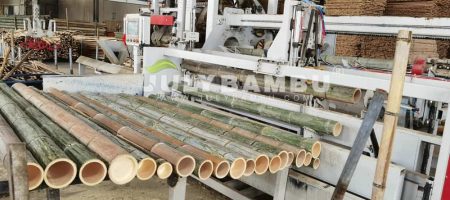 JULYBAMBU® Automatic Machine Splitting bamboo poles